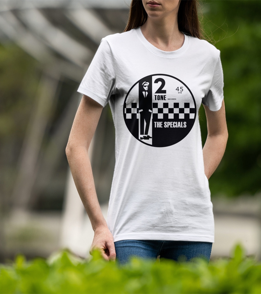 The Specials 2 Tone Records 45 Rpm T-Shirt