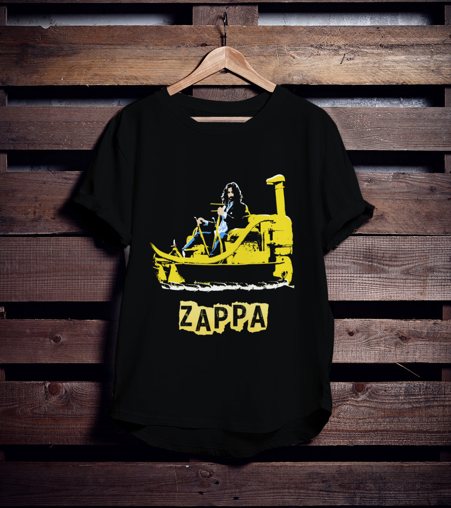 Zappa Bulldozer Yellow T-Shirt