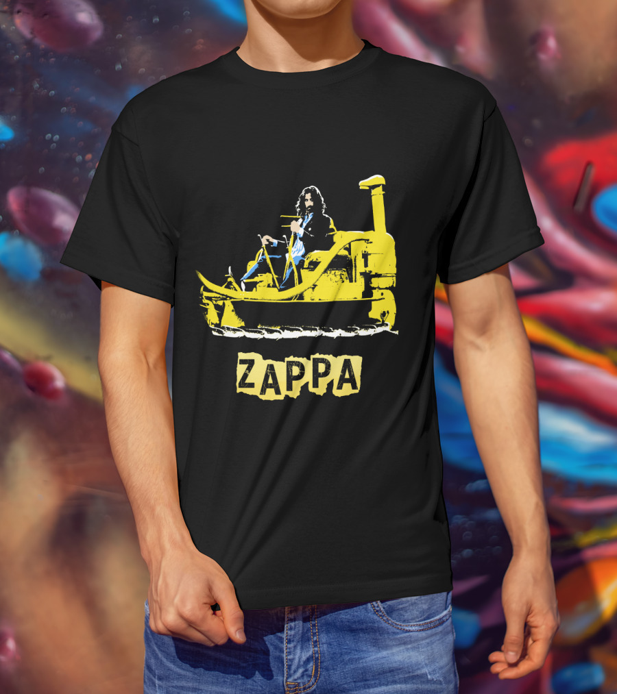 Zappa Bulldozer Yellow T-Shirt