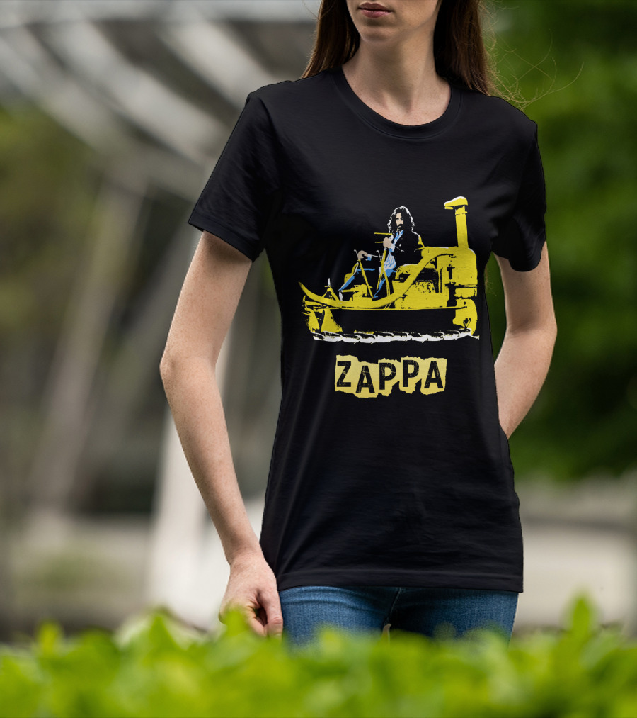 Zappa Bulldozer Yellow T-Shirt
