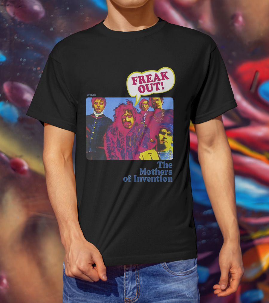 Freak Out The Mothers Of Invention Stereo T-Shirt