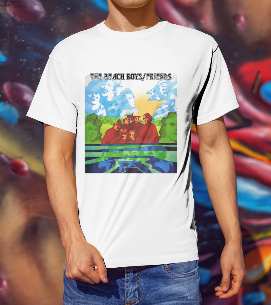 The Beach Boys Friends Album Cover Art T-Shirt