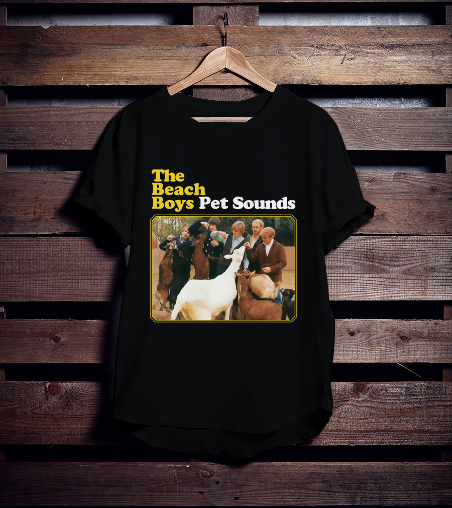 The Beach Boys Pet Sounds Album Cover Goat Farm Scene T-Shirt