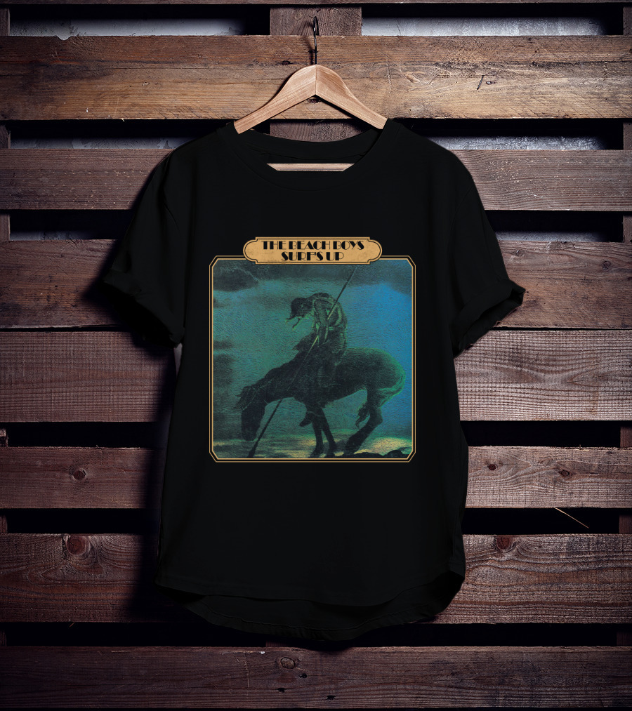 The Beach Boys Surf's Up Vintage Album Cover Art Rider On Horseback T-Shirt