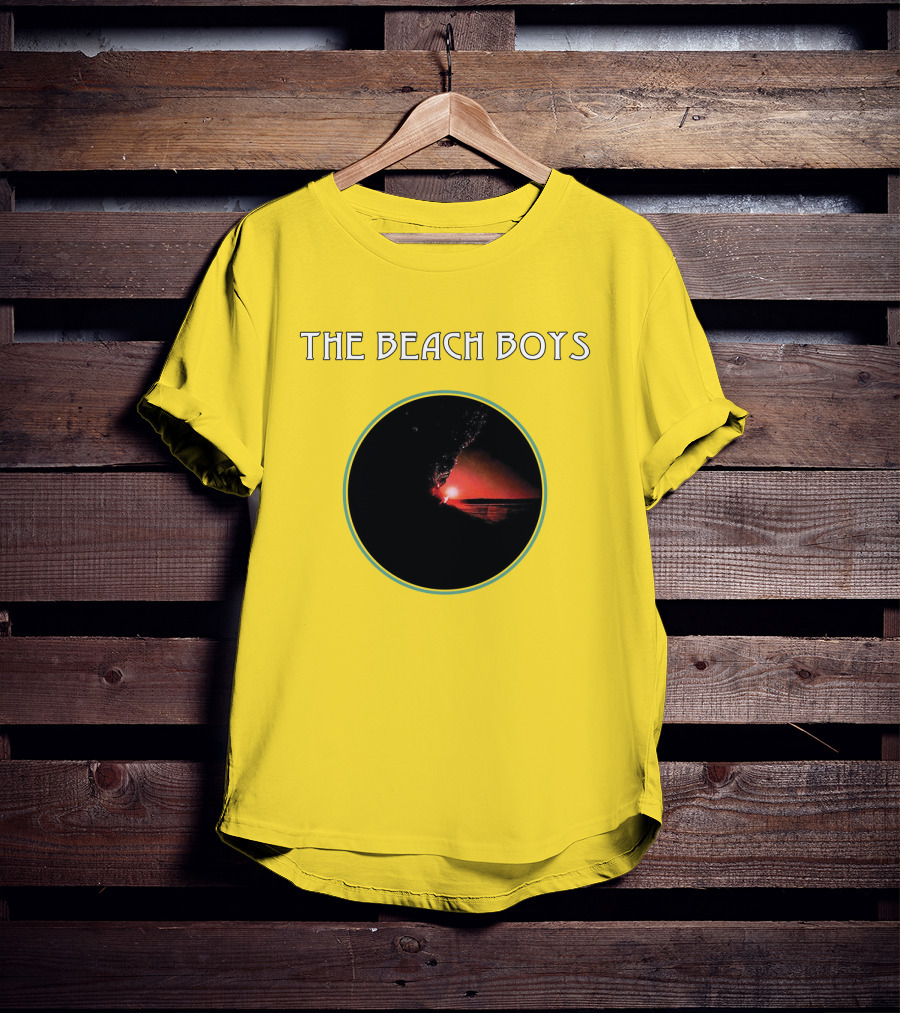 The Beach Boys Surfing Sunset Circle T-Shirt