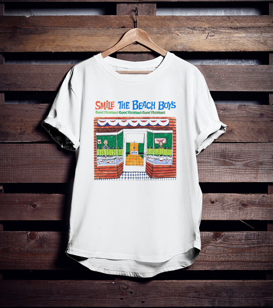 Smile The Beach Boys Good Vibrations T-Shirt