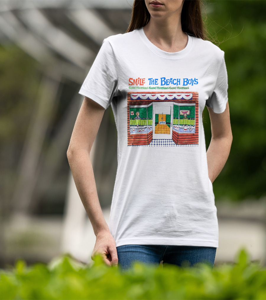 Smile The Beach Boys Good Vibrations T-Shirt