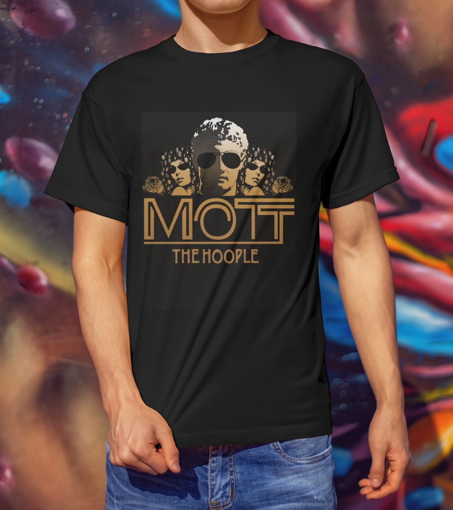 Mott The Hoople Vintage Sunglasses Trio T-Shirt