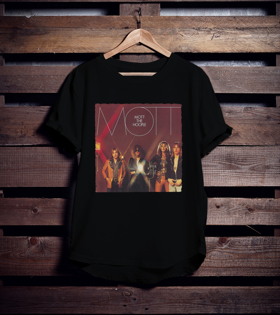 Mott The Hoople Band Album Cover Image From Mth T-Shirt