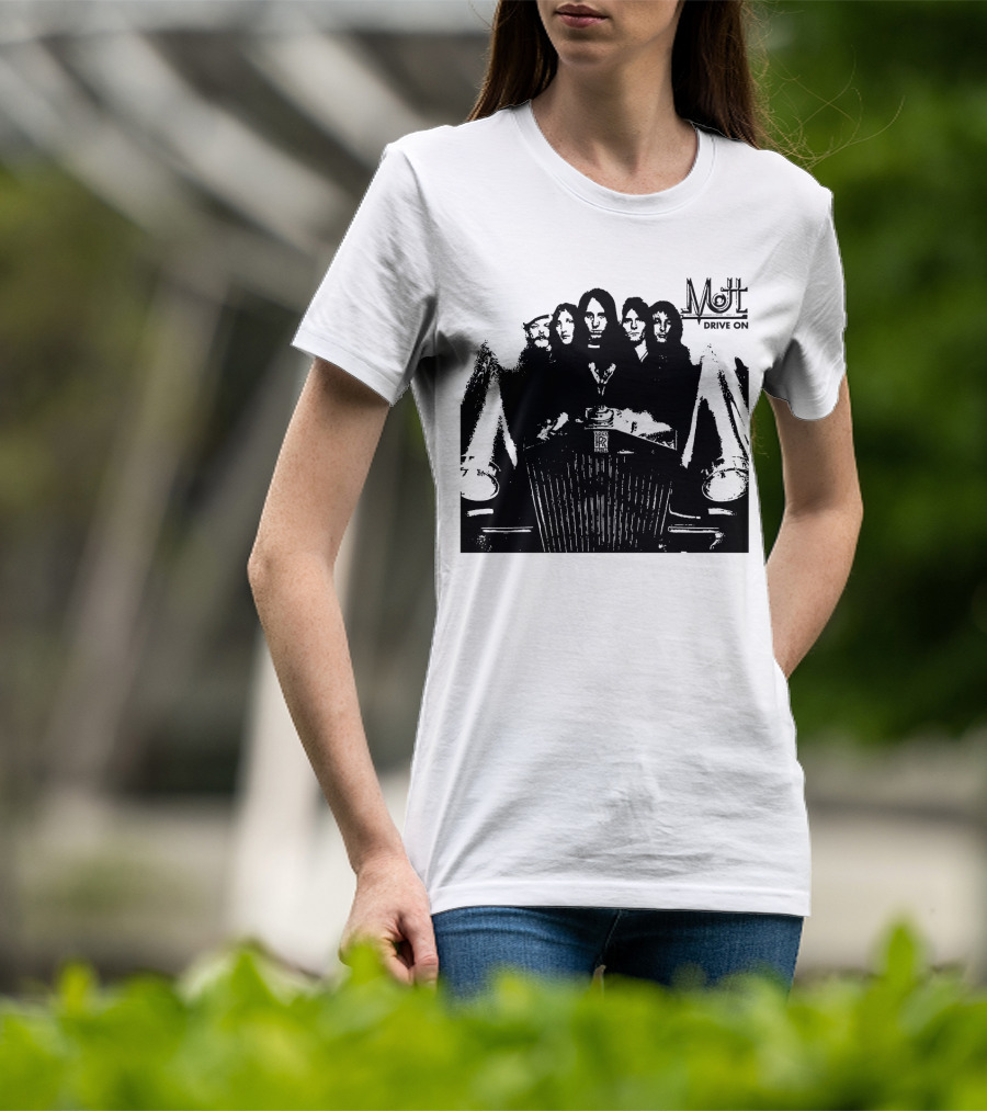 Mott Drive On Band With Rolls-Royce Front T-Shirt