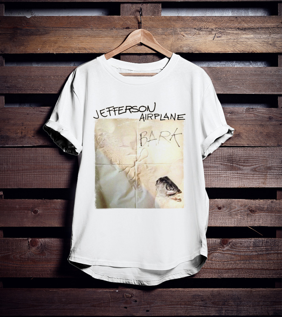 Jefferson Airplane Bark Fish Cover T-Shirt