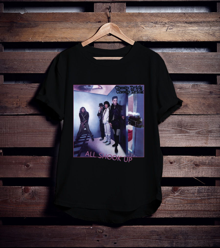 Cheap Trick All Shook Up Album Cover T-Shirt