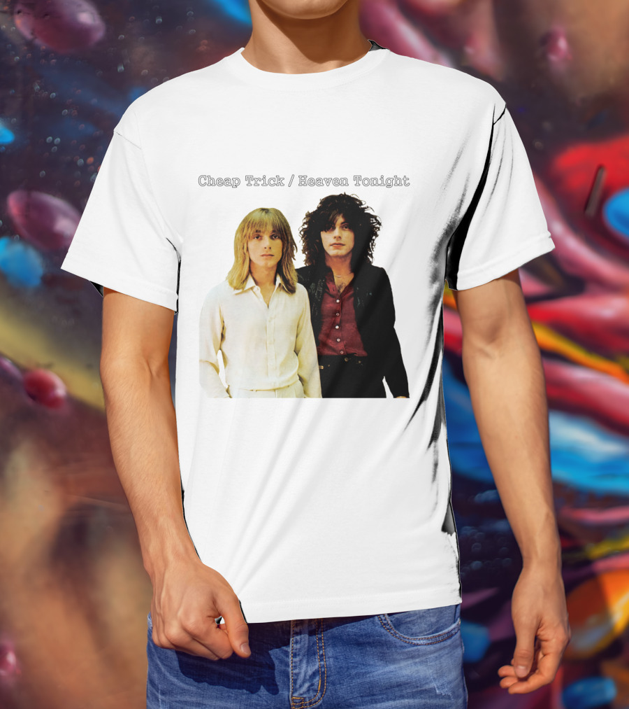 Cheap Trick Heaven Tonight Album Cover 1978 T-Shirt