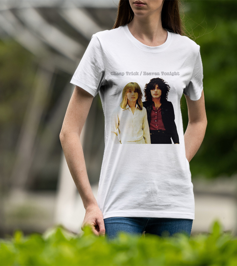 Cheap Trick Heaven Tonight Album Cover 1978 T-Shirt