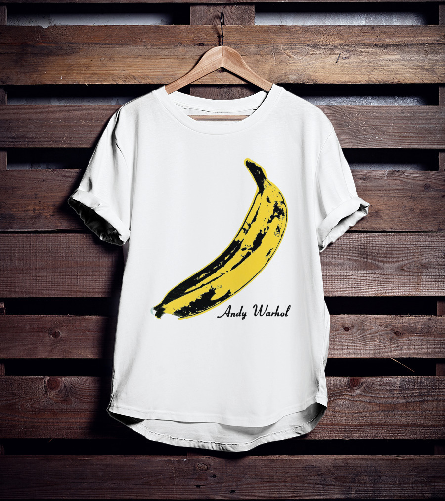Andy Warhol Banana Art Tvu T-Shirt