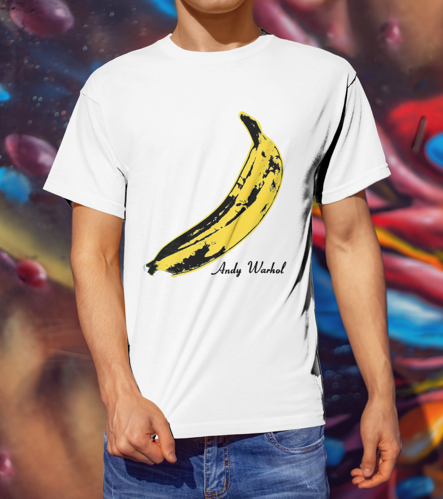 Andy Warhol Banana Art Tvu T-Shirt