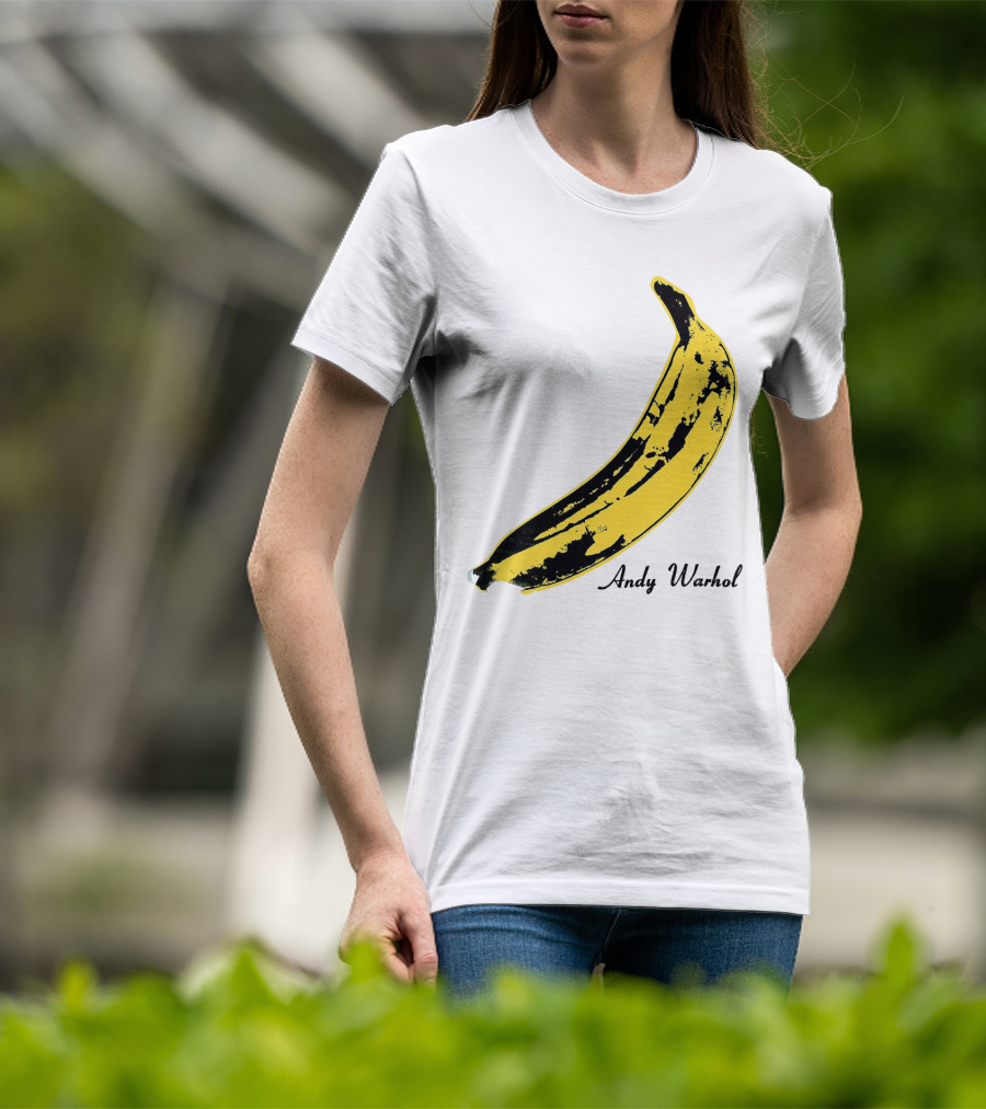 Andy Warhol Banana Art Tvu T-Shirt