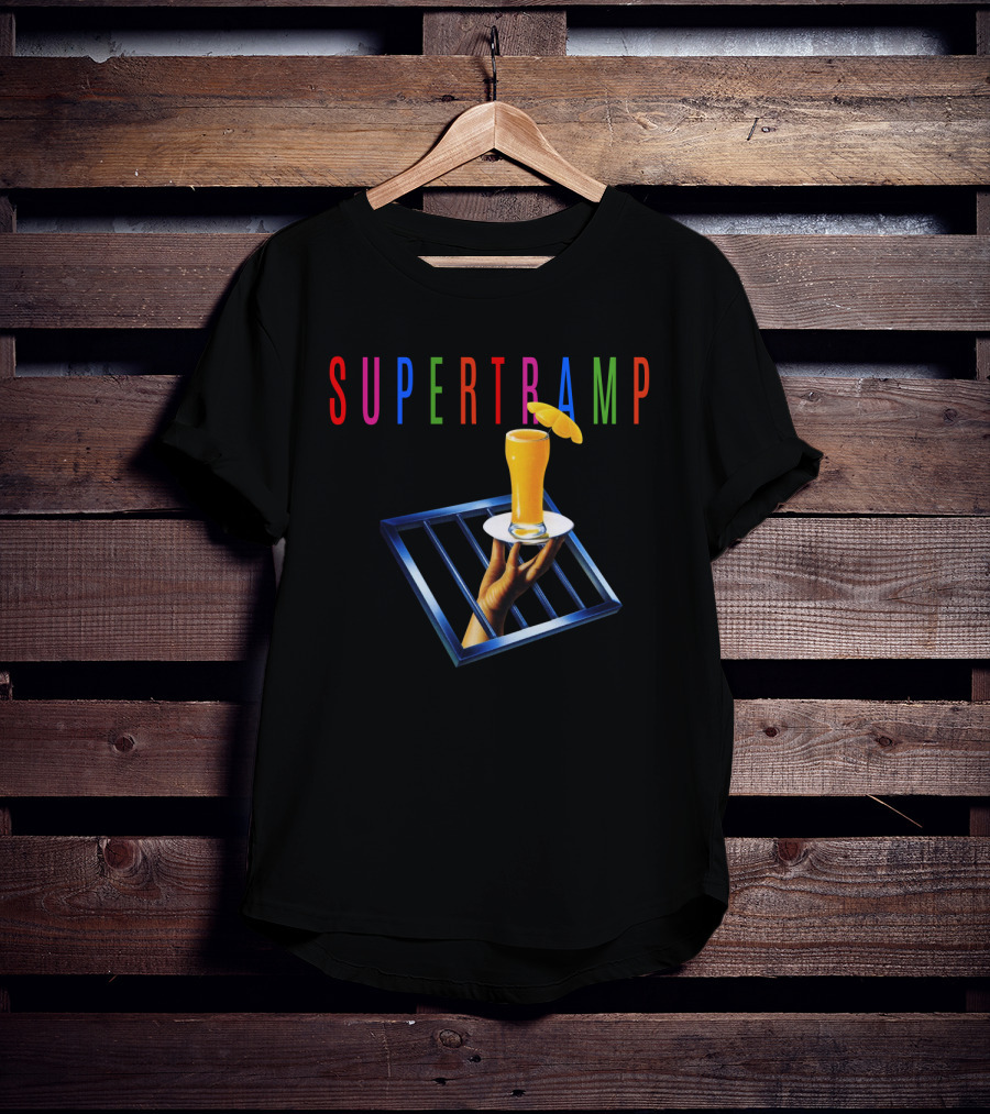 Supertramp Breakfast In America Album Artwork T-Shirt