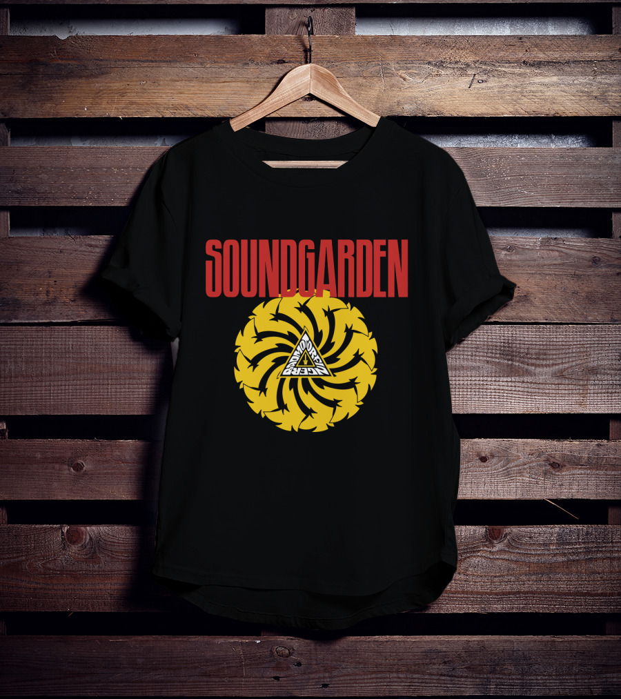 Soundgarden Yellow Spiral T-Shirt
