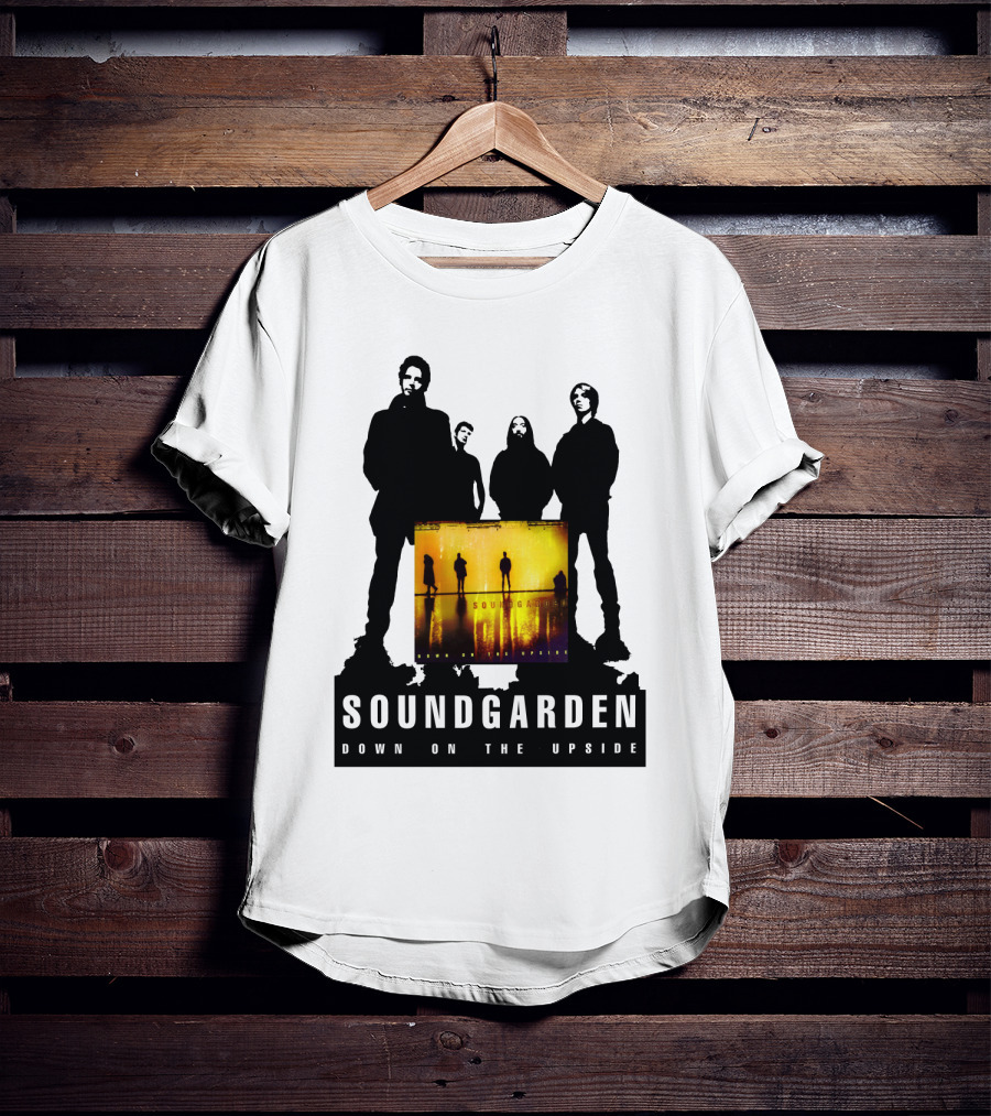 Soundgarden Down On The Upside Album Silhouette Artwork T-Shirt