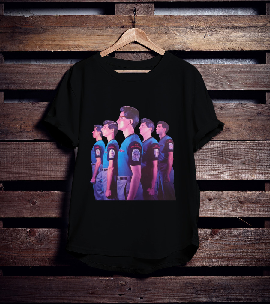 Kraftwerk The Man Machine Inspired  New Traditions Retro Style T-Shirt