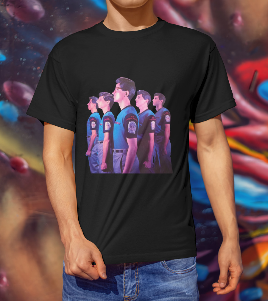 Kraftwerk The Man Machine Inspired  New Traditions Retro Style T-Shirt