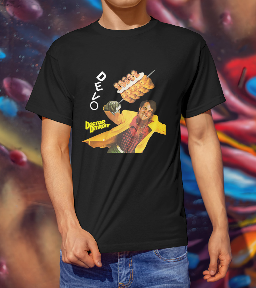 Doctor Detroit Devo Collaboration Retro T-Shirt