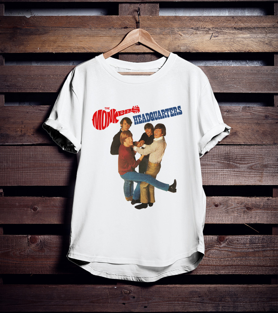 The Monkees Headquarters Album Cover Group Photo T-Shirt