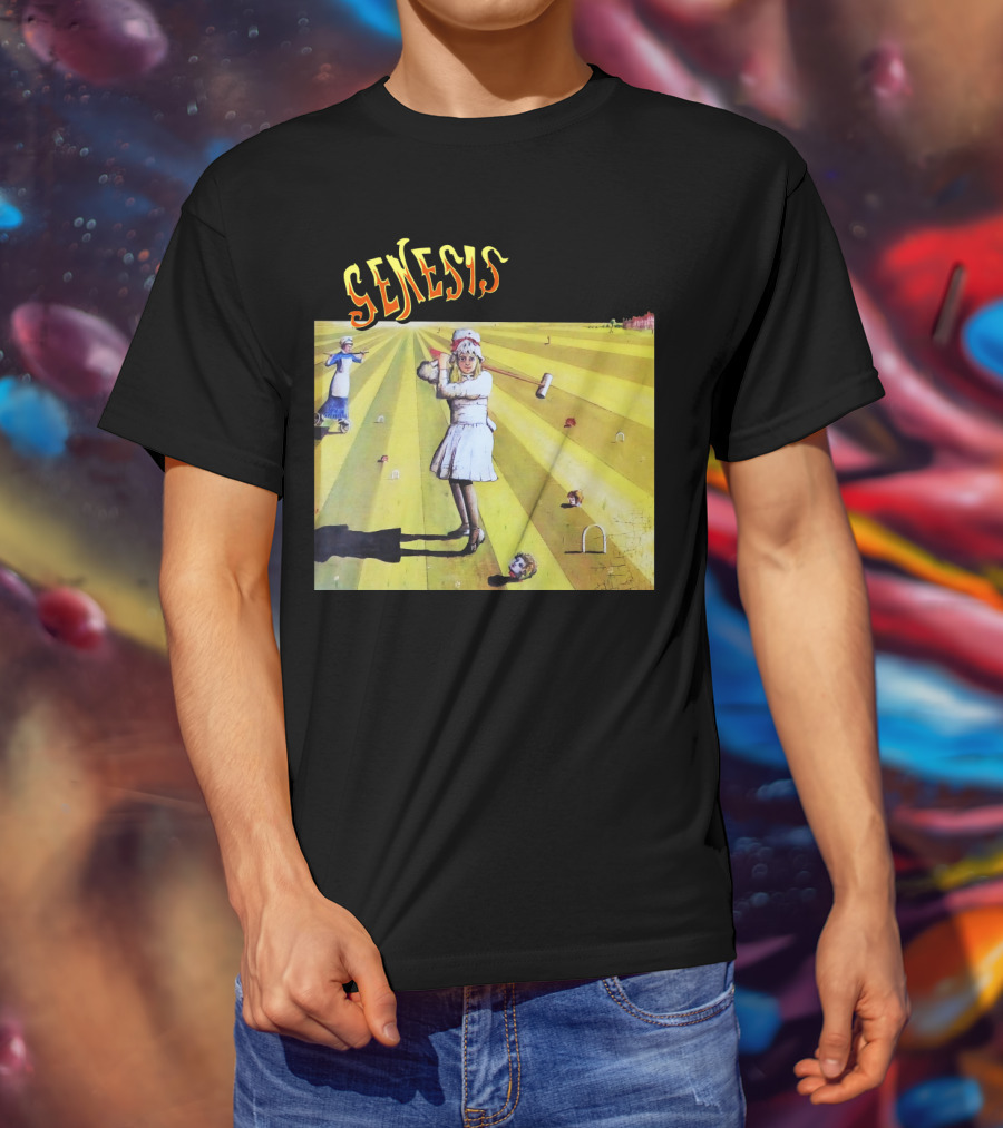 Genesis Croquet Vintage Art T-Shirt