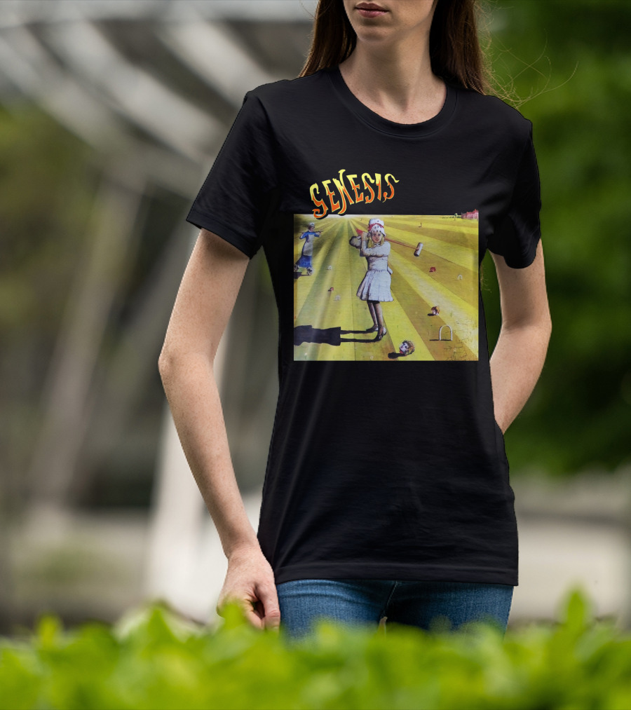 Genesis Croquet Vintage Art T-Shirt