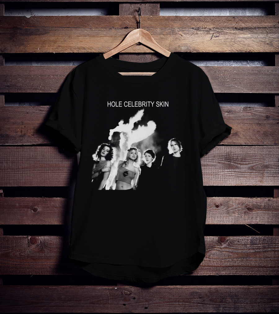 Hole Celebrity Skin T-Shirt