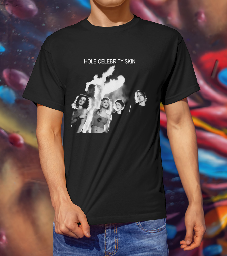 Hole Celebrity Skin T-Shirt