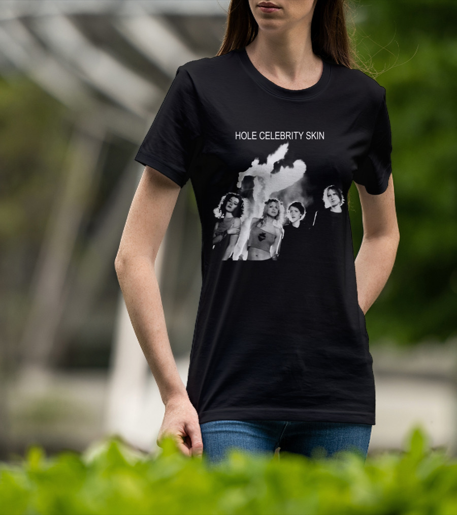 Hole Celebrity Skin T-Shirt