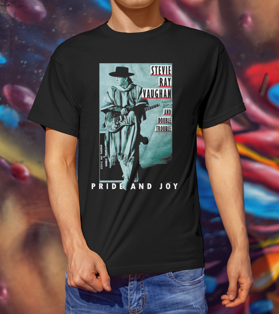 Stevie Ray Vaughan And Double Trouble Pride And Joy T-Shirt