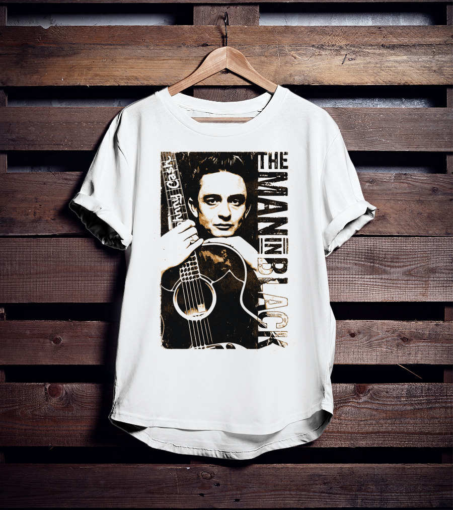Johnny Cash The Man In Black T-Shirt