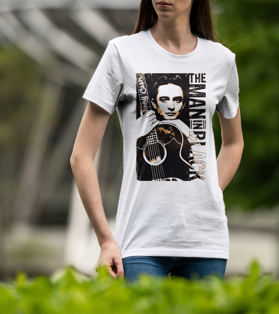 Johnny Cash The Man In Black T-Shirt