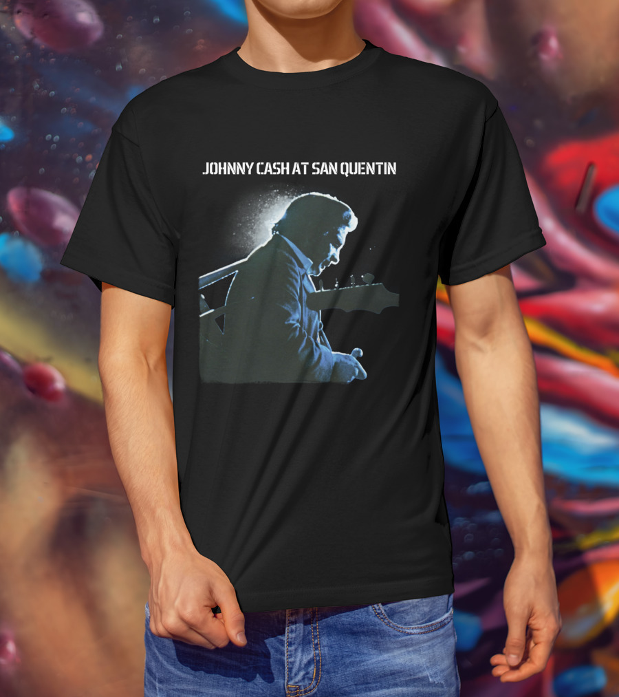 Johnny Cash At San Quentin T-Shirt