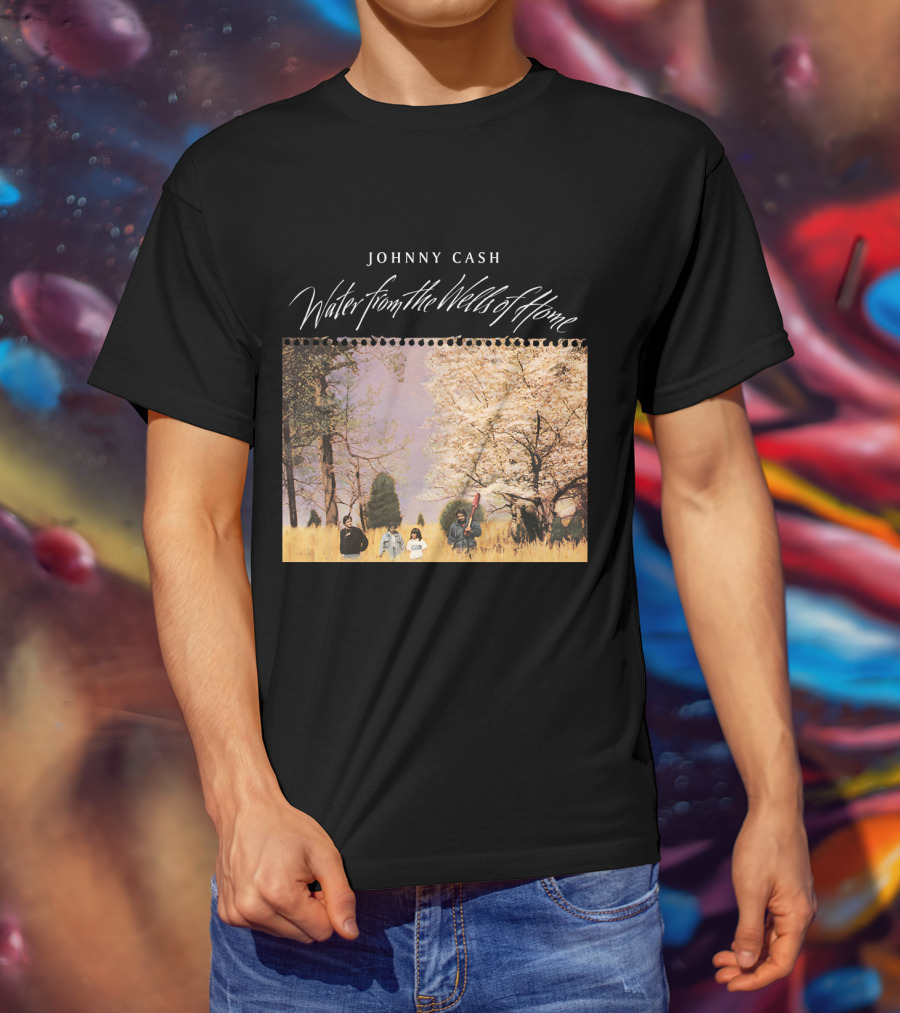 Johnny Cash Water From The Wells Of Home T-Shirt