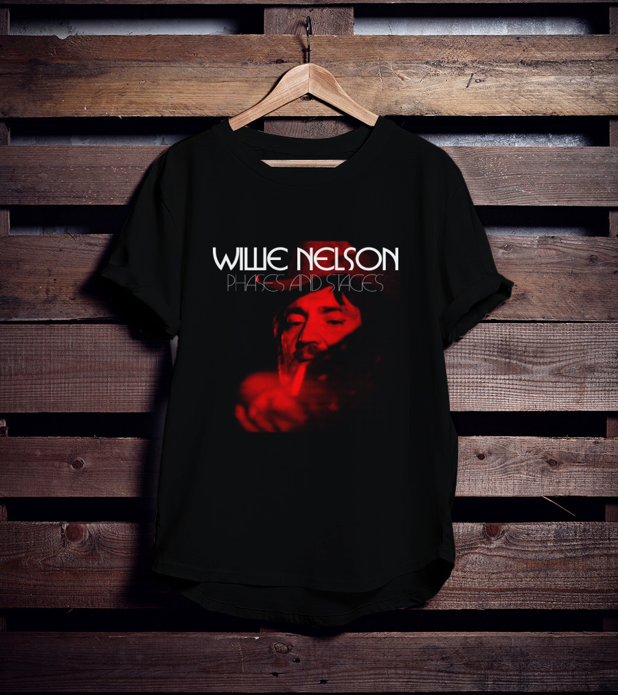 Willie Nelson Phases And Stages T-Shirt