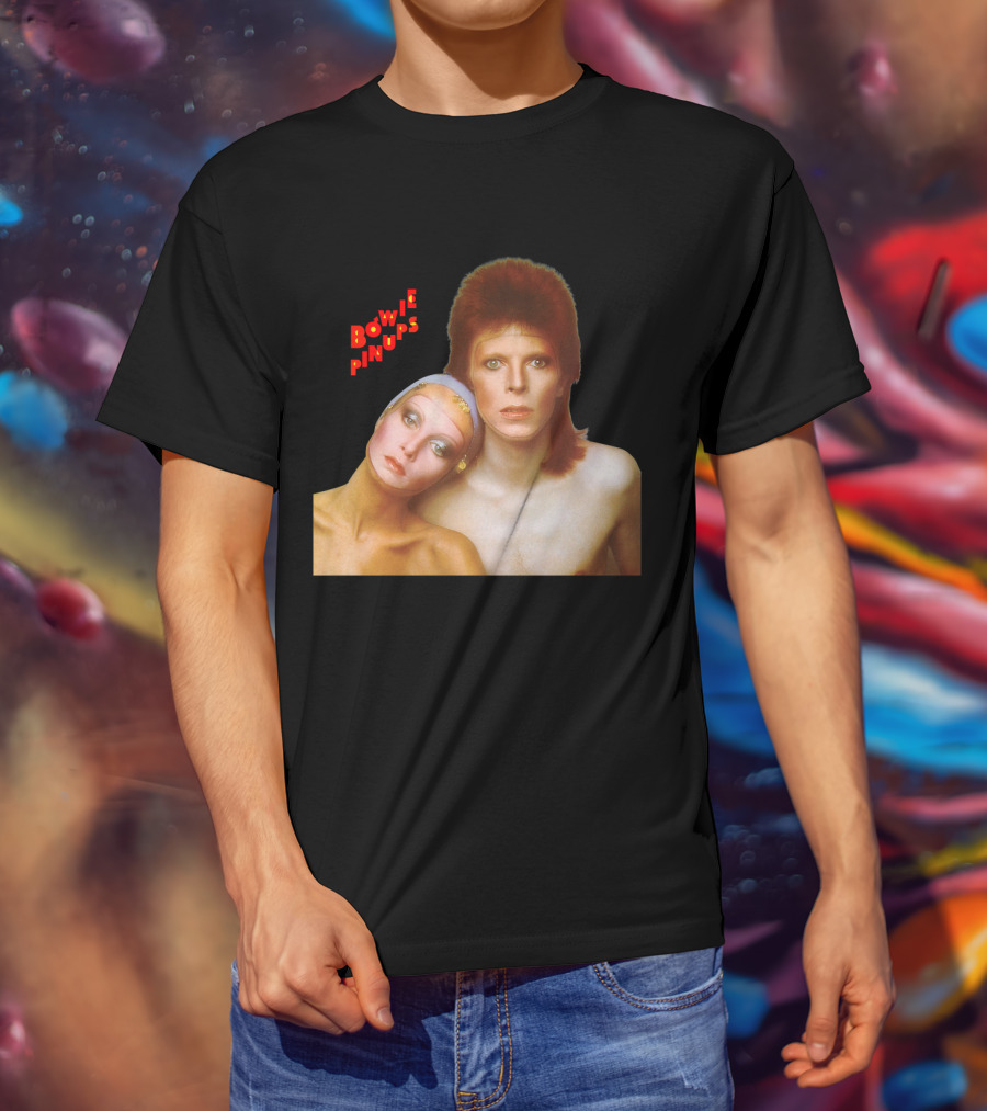 Bowie Pinups 24 Classic Album Cover T-Shirt