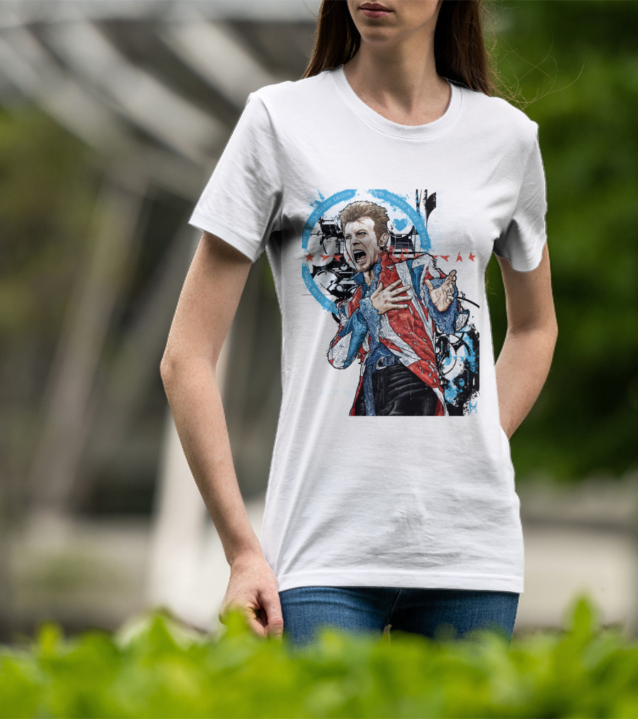 Db Blue Red Union Jacket Stars Iconic Expression T-Shirt