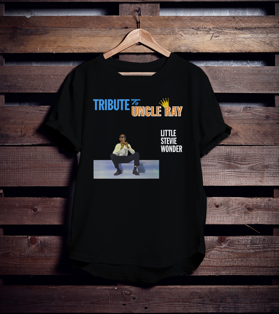 Tribute To Uncle Ray Little Stevie Wonder T-Shirt