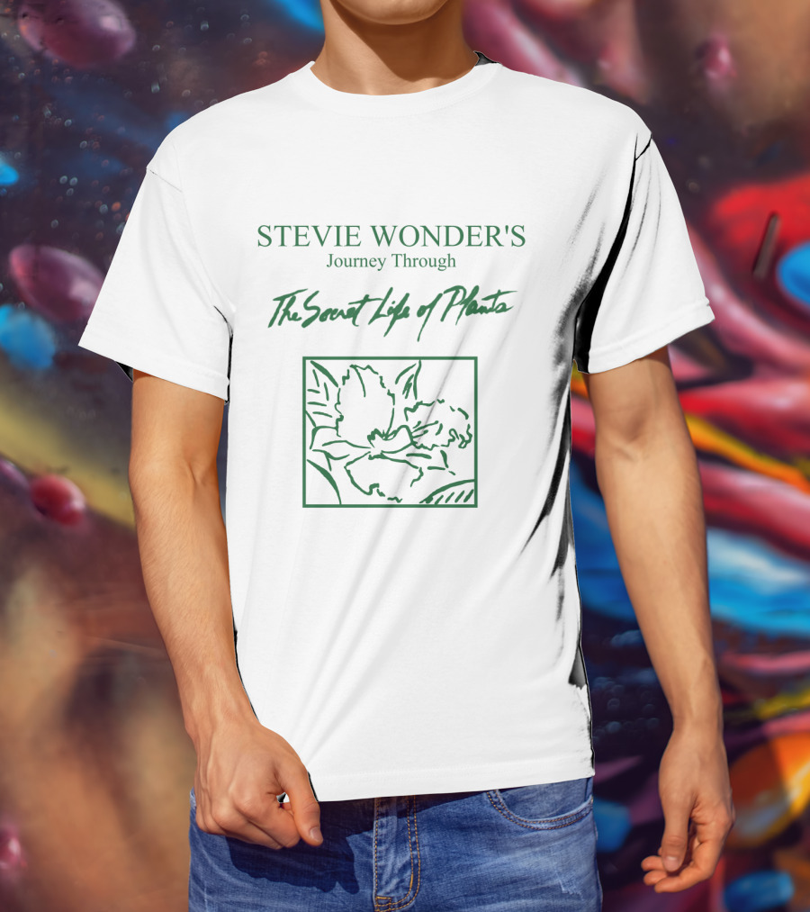 Stevie Wonder's Journey Through The Secret Life Of Plants T-Shirt