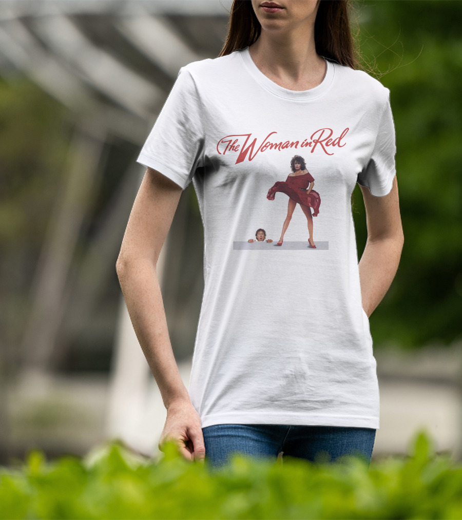 The Woman In Red Movie Poster T-Shirt