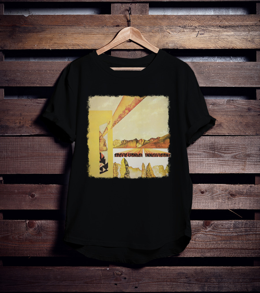 Stevie Wonder Innervisions Album Art Cover T-Shirt