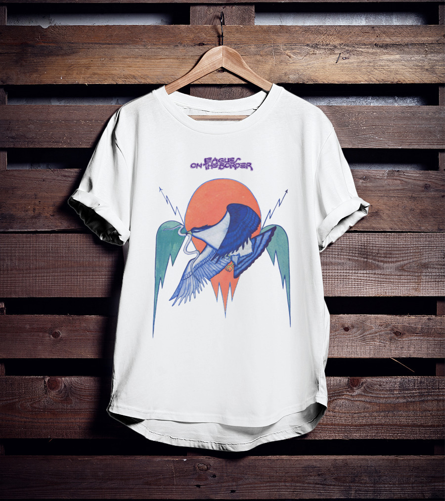 Eagles On The Border Retro Album Art T-Shirt