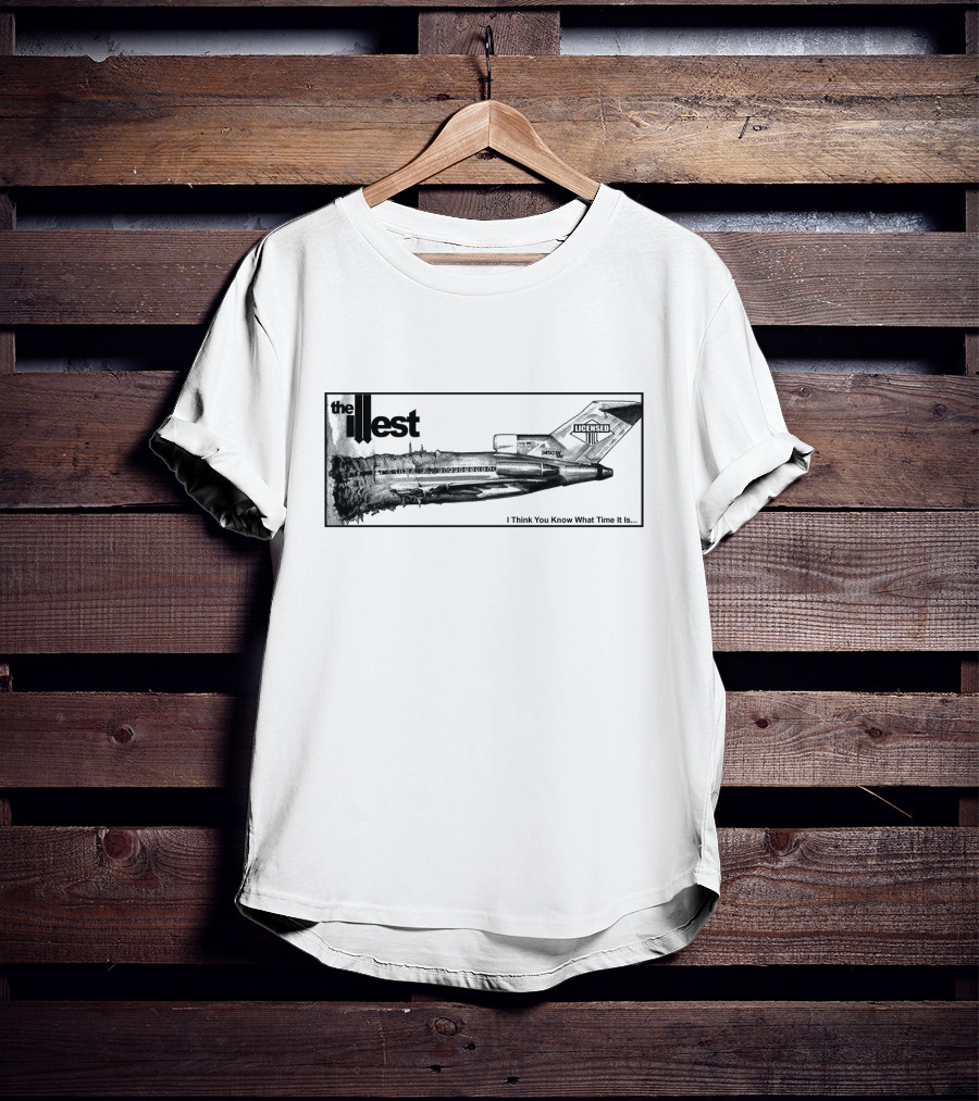 The Illest Airplane Licensed I Think You Know What Time It Is T-Shirt