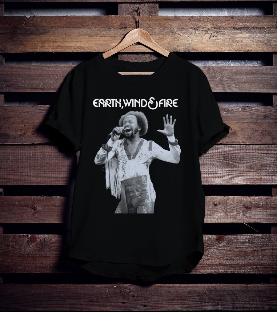 Earth Wind & Fire Singer Performing With Passion T-Shirt
