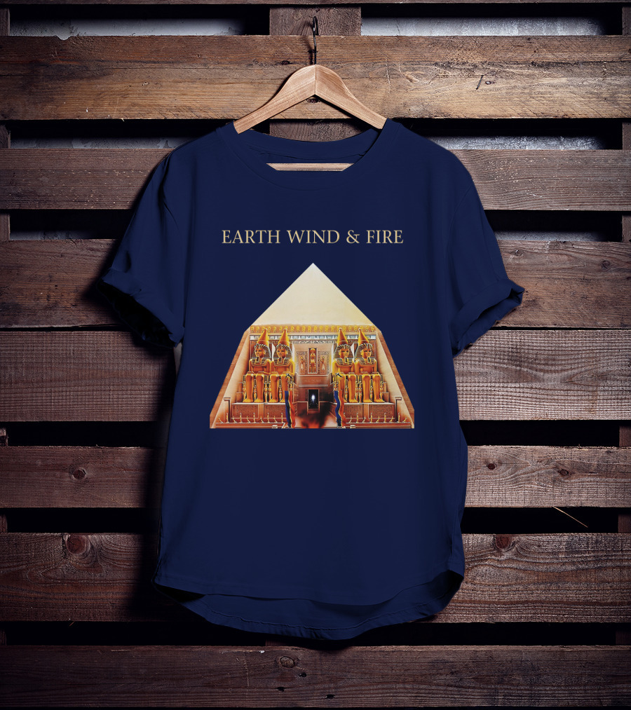 Earth Wind & Fire Pyramid Egyptian Theme T-Shirt