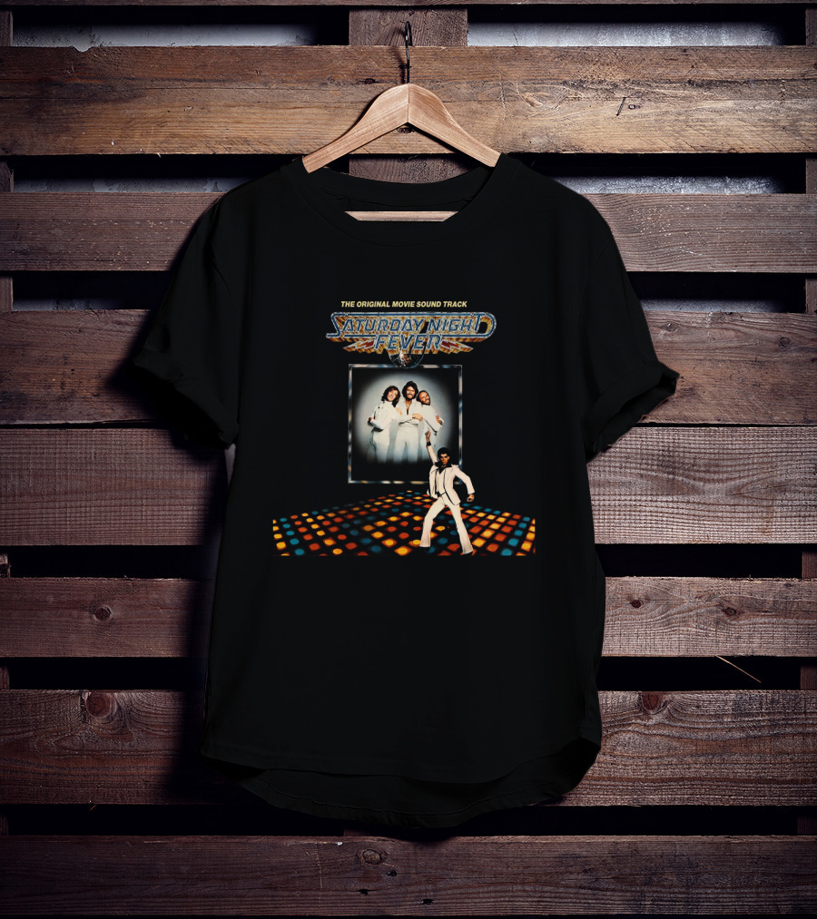 Saturday Night Fever Original Movie Soundtrack Bg T-Shirt